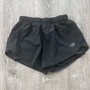 Black New Balance Running Shorts with Inner Lining